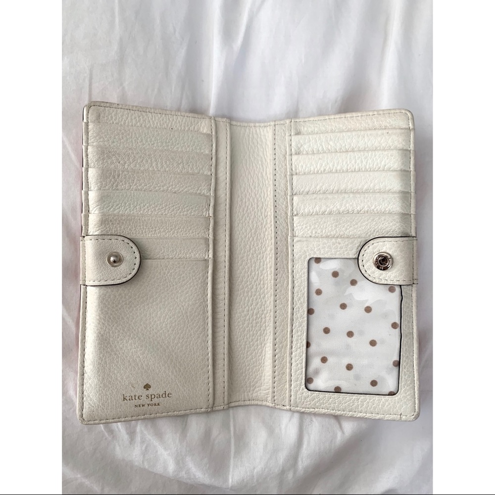 Kate Spade large coral wallet - Picture 3 of 3